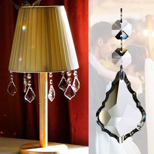 Figurines décoratives 20 pièces lustre en cristal prisme pendentif pièces 50mm perles de cristaux suspendus pour la décoration de mariage