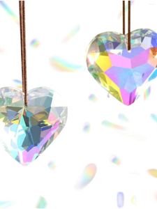 Decoratieve beeldjes 3 stks kristallen bol hartvormige prisma hanger raamdecoratie brekingslichtschaduw