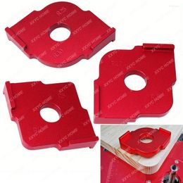 Decoratieve beeldjes 3 stks R5/R10/R15/R20/R25/R30 Houtpaneel Radius R Plaat Trimmen Machine Graving Aluminium Ronde Corner Jig Template Kit