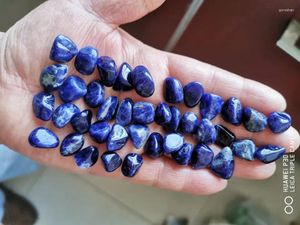 Decoratieve beeldjes 40 SODALITE Blue Tumbled 50g Bulkstenen Natuurlijke kristallen