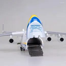 Figurines décoratives 42CM, échelle 1/200, pour Antonov AN-225 Mriya, avion de Transport, Simulation d'avion, modèle en résine et plastique, jouet