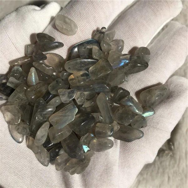 Figurines décoratives 50g en gros Reiki guérison pierres Labradorite Quartz groyeuses dégringolées cristaux rochers