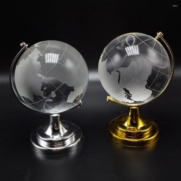Figurines décoratives, boule de verre de 50mm, Globe de cristal, sphère de remise de diplôme, Souvenirs pour enfants, cadeaux de fête pour mariage