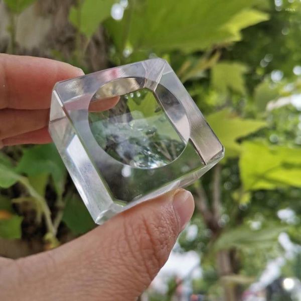 Figurines décoratives 5pcs Glass Crystal Ball Holder Afficher le support d'affichage Clean pour Sphere