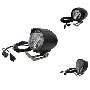 Decoratieve beeldjes 6V-80V 24V 36V 48V 60V Universele compatibele fiets Elektrische fiets E-Bike Koplamp Voorlichte hoofdlamp