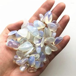 Figuras decorativas 8-12 mm ópal natural Gravel Bulla Caída Curación Cristal Reiki Quartz Crystals 50g