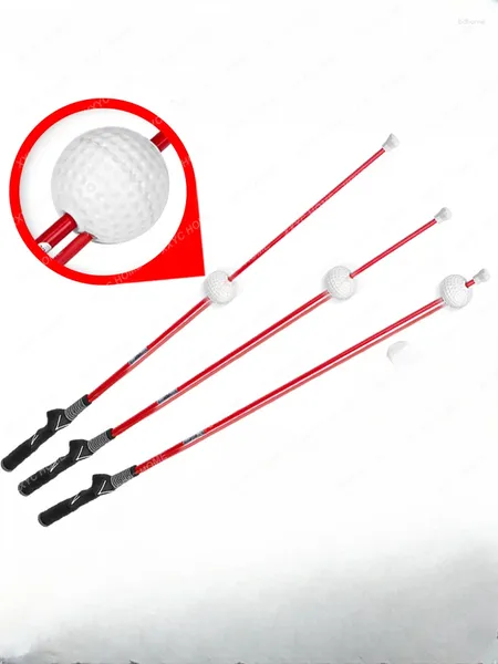Figurines décoratines Réglable Difficulté Golf Traineur Swing Power Impact Stick Stick Downrod Release Training Équipement