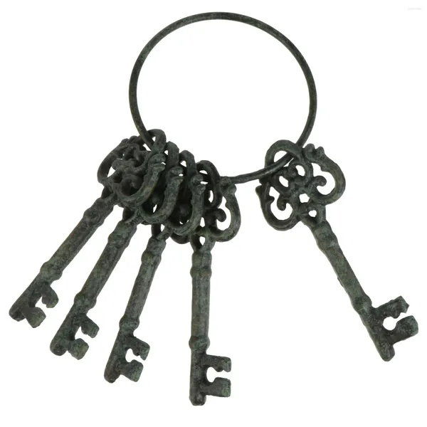 Figurines décoratives anciennes porte-clés de porte clés de la couverture secrète Chambre aventure