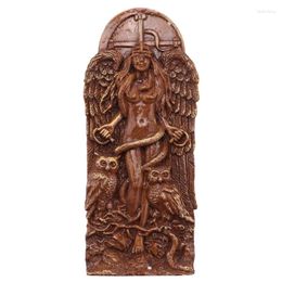 Decoratieve beeldjes Oude Wiccan Goddess Statue Altaar Sculptuur Griekse mythologie Moeder Aarde Gaia voor heidense thuis