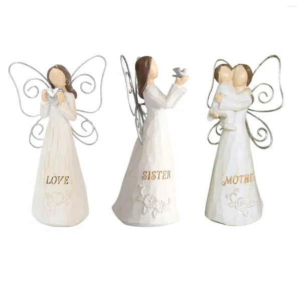 Figurines décoratives Angel of Love Figurine Guardian Figure Priant des cadeaux spirituels pour les femmes Amis Love / Sœur / Mère