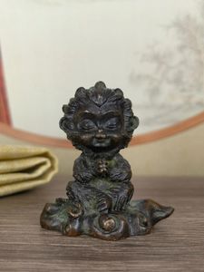 Figurines décoratives antique Xiangyun Sun Wukong Table Table Pet Home Study Office Office Retro