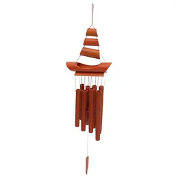 Figurines décoratives Bamboo Wind Chimes Japonais pour les cadeaux extérieurs extérieurs Pendant Décor vintage créatif décorer