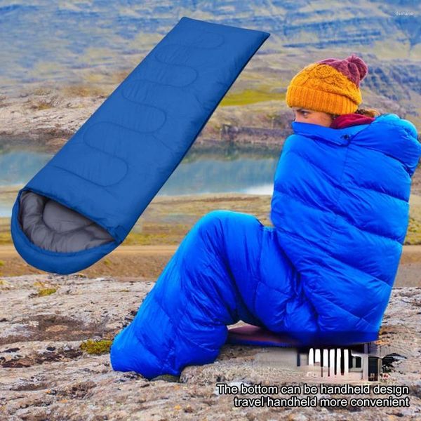 Figuras decorativas sacos de dormir para acampar bolsas protectoras calientes livianas portátiles para viajar caminatas