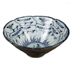 Figurines décoratives chinois vieille porcelaine bleu et blanc fleurs