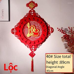 Figurines décoratives Chinois R Année DÉCOR 2024 Vietnam Spring Festival suspendu Pendant Not Home Decoration