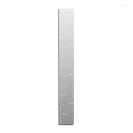 Decoratieve beeldjes Clear Acryl Hoogte Sticker Set Kids Ruler Growth Chart voor huizen