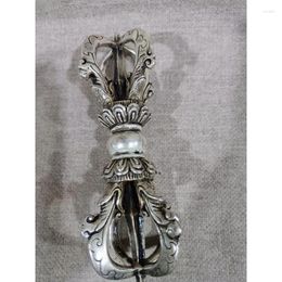 Decoratieve beeldjes koper vajra ornamenten nepal handgemaakte vijfstrengs boeddha-gebruiksvoorwerpen dharma-vat tibetaan levert een stuk druppel