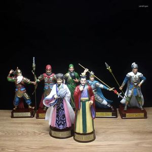 Decoratieve beeldjes creatieve Chinese helden ornamenten de romantiek van drie koninkrijken historisch figuur standbeeld thuis woonkamer kantoor