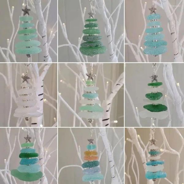 Figurines décoratives Ornement d'arbre de Noël créatif cadeau d'étoile suspendue pour Hang Beach House High Quality