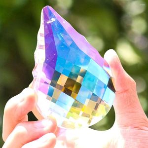 Figurines décoratives Creative Colorful Mesh Gourd Ab Color Crystal Pendant Diy Glass Multicolore Prism Lamp Chandelier ACCESSOIRES