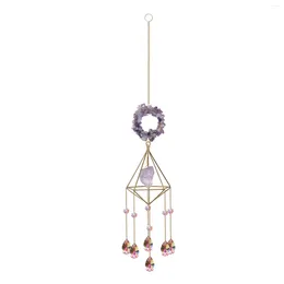 Decoratieve beeldjes kristal chakra hanger prisma's kroonluchter raam hangende gordijn zonlicht catchers regenboog maker wind chime home tuin