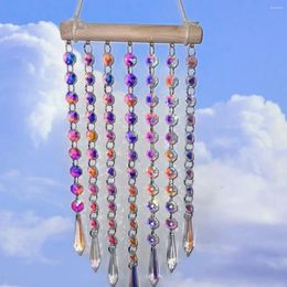 Figurines décoratives Crystal Wind Chime Instagram Sun Catcher Girl Room Pendant Pendre Dreamy Birthday Gift