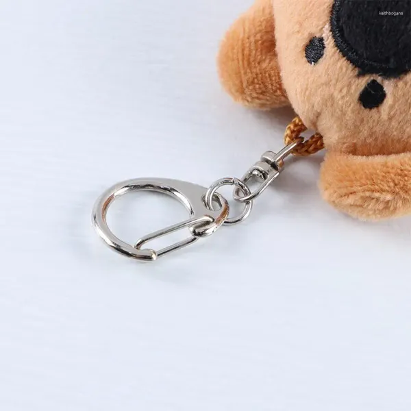 Figuras decorativas Accesorios de bolsas de dibujos animados de regalo de regalo lindos Mochila Pense Peluce de llaves Koala Keychain relleno de animales de peluche