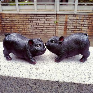 Figurines décoratives en résine, cochon mignon, artisanat, ornements de cochon, décoration de jardin, fait une différence pour votre Micro paysage