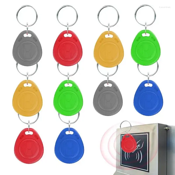 Figurines décoratines Clé d'accès à porte FOB 125 kHz Tag pour RFID 10pcs étanche à détection sensible résistant à la goutse de goutte uniquement la sécurité de la carte IC