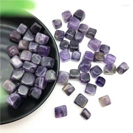 Figurines décoratives Drop 50g Amethyst Purple Quartz Crystal Stones Forging Gemdstone Healing Decor and Crystals