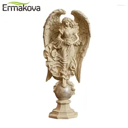 Figurines décoratives Ermakova Prayer Angel Sculpture de déesse Ornement Ornement grecque ancienne grecs Mythological Figures Lucky State Office Room Home Decor