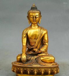 Decoratieve beeldjes estatua de bronce buda tathagata amitabha sakyamuni bodhisattva guanyin