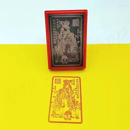 Figurines décoratives quinquennal God of Wealth Phone Mobile Phone Stickers scelle la libération automatique d'huile