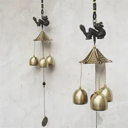 Decoratieve beeldjes gouden windgong het kan geluk brengen, creëer een rustige sfeer Creëer een rustige sfeer mooie hoogwaardige vintage winkel decor decoratie