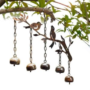 Figurines décoratives Graffiti Birds Bells carillons
