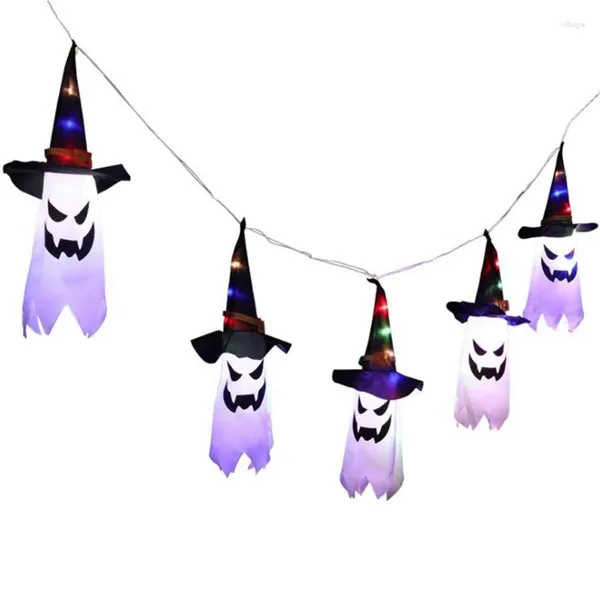 Figuras decorativas Decoraciones de Halloween Hombo de brujas encogidas al aire libre para el porche de los árboles