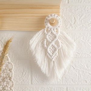 Figurines décoratives faites à la main Bohème ornements de coton corde tissée murs suspendus tapisseries décorations de maison petits pendentifs élégants