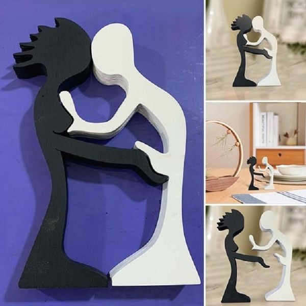 Figuras Decorativas Decoración De Madera Hecha A Mano Relación Sexual Armonía Entre Hombres Y Mujeres Adornos Esculturas Artesanales Sala De Estar Estudio Hogar