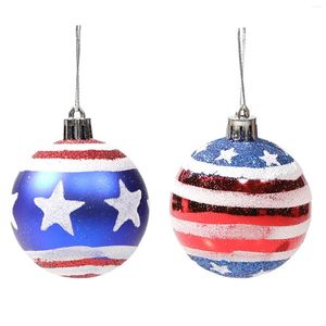 Figurines décoratives suspendues ornements en boule ajoutant une atmosphère festive, ils conviennent également aux décorations de vacances commerciales