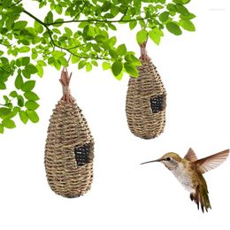 Figurines décoratives décorations horticoles paysage herbac de nid d'oiseau tarif décoration extérieure pure cage d'oiseau fait à la main cage abeille
