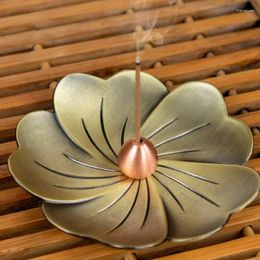 Decoratieve Beeldjes Wierookbrander Spoel Houder Plaat Lotus Rack Asvanger Sticks Voor Kalmeren De Zenuwen Desktop Decor