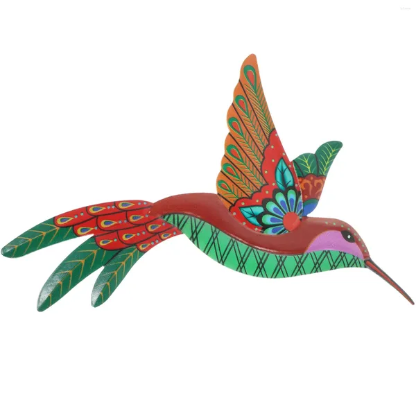Figurines décoratives Fer Hummingbird Decor Art pour la maison Salon Room Metal Bird