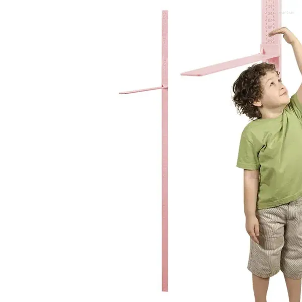 Figurines décoratines Charte de croissance des enfants pour le règlement mural réutilisable outil de mesure