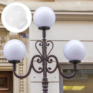 Decoratieve beeldjes Lamp Post Bal Lampenkap Buitenverlichting Plafondventilator Covers Acryl Globe Armatuur