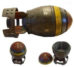 Decoratieve beeldjes Mini Nuke Bomb Storage Box Retro Resin Figurine Desktop Art Crafts Decor voor thuis slaapkamer kantoor tafelblad dec5276253