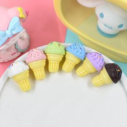 Decoratieve beeldjes Mini Hars Ijs Plaksteen Cabochon Scrapbooking Versiering Leveringen Kawaii Figuren DIY Telefoon Shell Accessoires