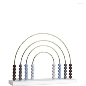 Figurines décoratives modernes minimalistes créatifs abacus décoration salon