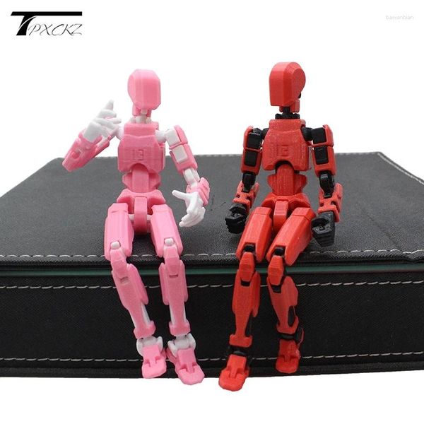 Figuras decorativas Robot móvil multiarticulado, maniquí impreso en 3D, Toyslucky 13, figuras de acción simuladas, juguetes, regalos, juego