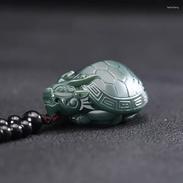 Figuras decorativas Diagramas de tortuga de dragón de jade hetiano