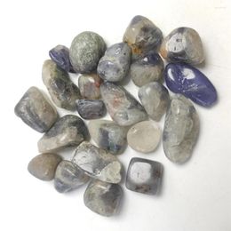Decoratieve beeldjes natuurlijke ioliet kristallen stenen gepolijste onregelmatige rollende mineralen specimen cordierite edelsteen helende collectie decor